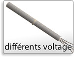 Diferencia de voltaje, Different voltages